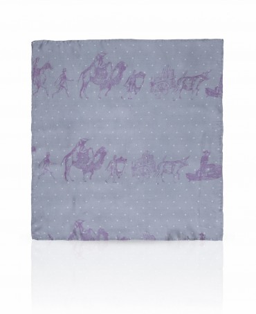 Шейный Платочек Женский SS.KV-SILK.ROUTE/PISTA